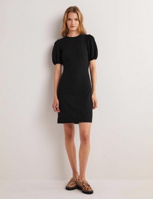 Black Women's Boden Cut Out Jersey Mini Dress | 85403MIPA