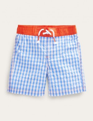 Blue Kids' Boden Board Shorts | 47302GJUQ