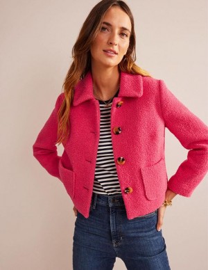 Coral Women's Boden Rye Cropped Jackets | 42931FCKZ