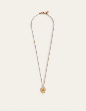 Gold Women's Boden Layering Charm Necklace | 03298ZMQA