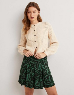 Green Women's Boden Jersey Skirts | 70135ZDAK