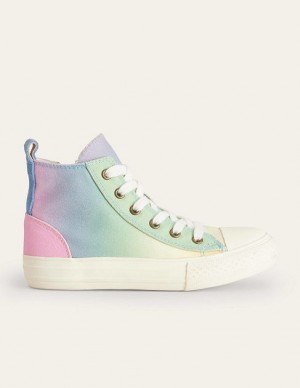 Multicolor Kids' Boden High Top Sneakers | 85036FKJZ