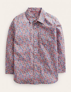 Multicolor Kids' Boden Laundered Shirts | 05482XGJD