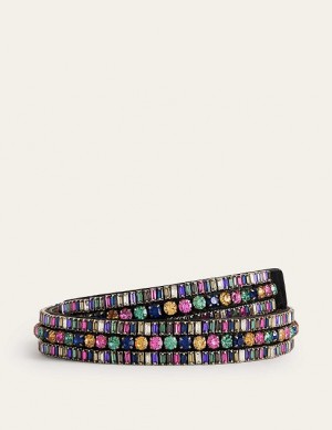 Multicolor Women's Boden Embellished Waist Belt | 46701KQHY