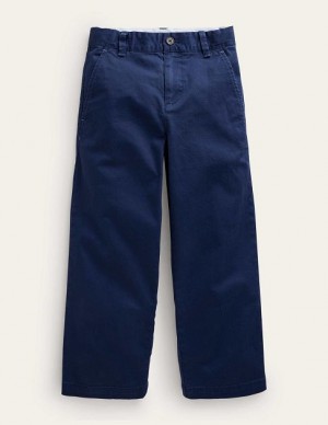 Navy Kids' Boden Straight Leg Chinos Pants | 05416SCEA