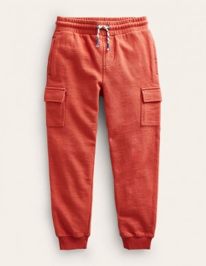 Orange Kids' Boden Garment-dyed Cargo Pants | 20369EVRM