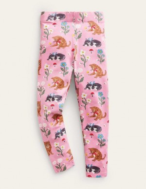 Pink Kids' Boden Fun Leggings | 65739MUVS