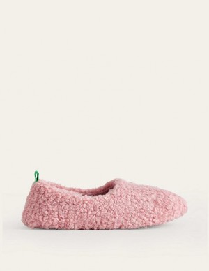 Pink Women's Boden Borg Ballerina Slippers | 06352AVFQ