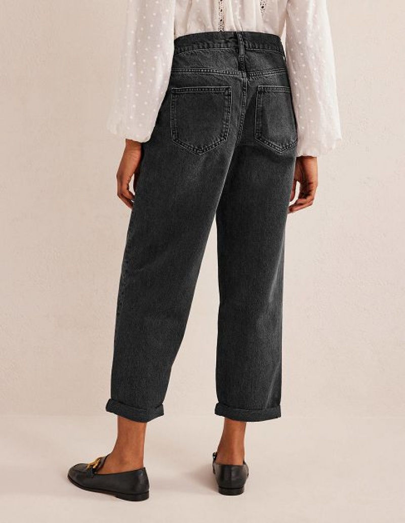 Black Women's Boden Boyfriend Jeans | 09218BFSQ