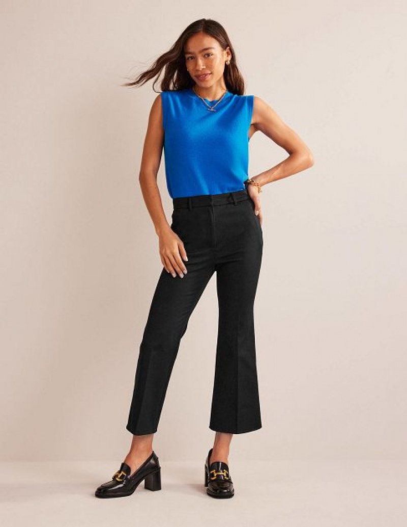 Black Women's Boden Chelsea Bi-stretch Pants | 31894EQSY