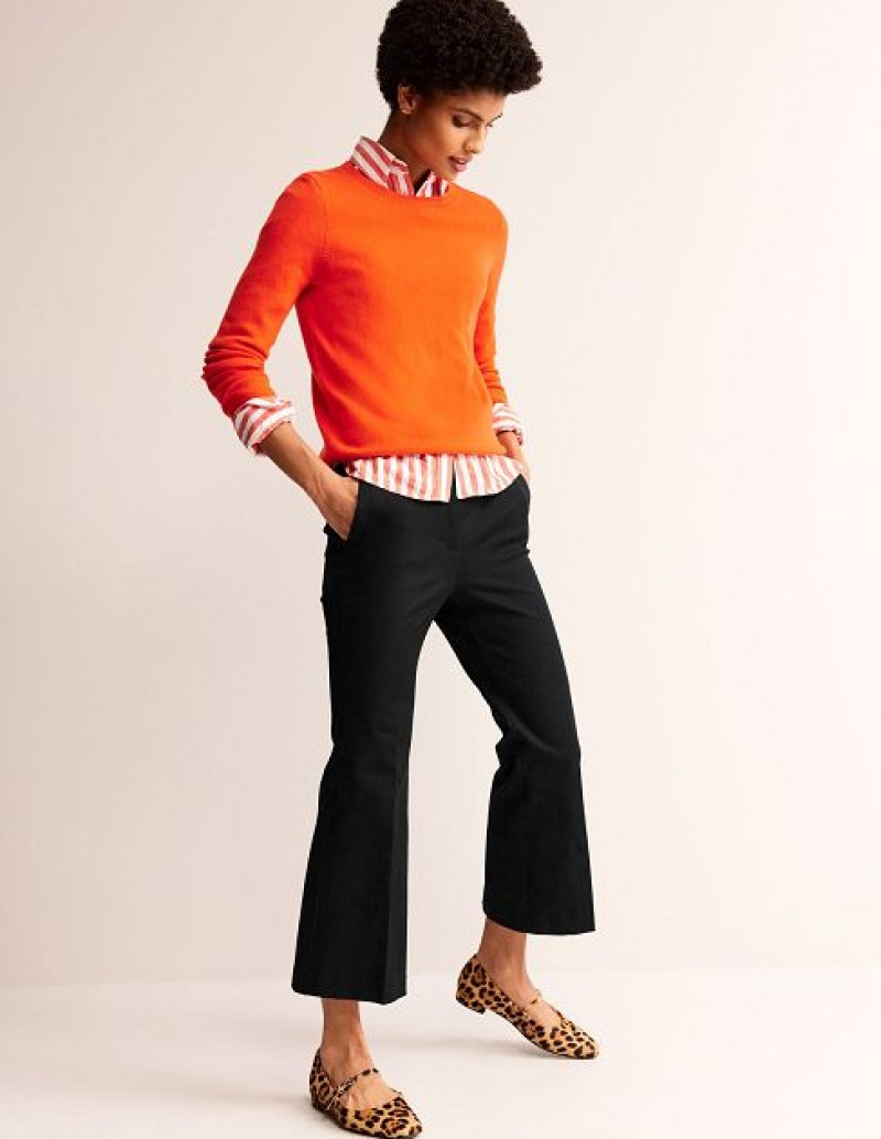 Black Women\'s Boden Chelsea Bi-stretch Pants | 31894EQSY