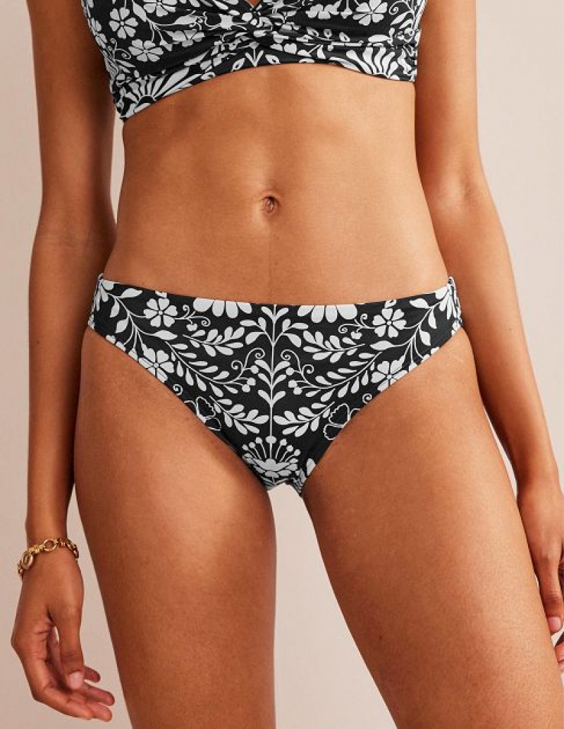 Black Women's Boden Classic Bikini Bottoms | 14837IQLX