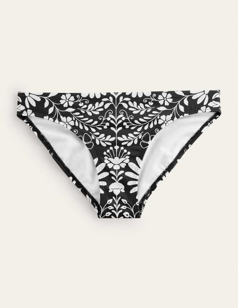 Black Women's Boden Classic Bikini Bottoms | 14837IQLX