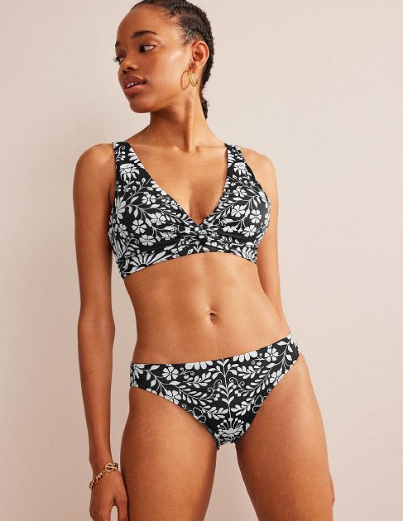 Black Women\'s Boden Classic Bikini Bottoms | 14837IQLX