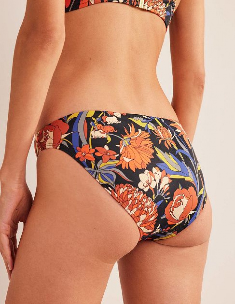 Black Women's Boden Classic Bikini Bottoms | 61472RIQE