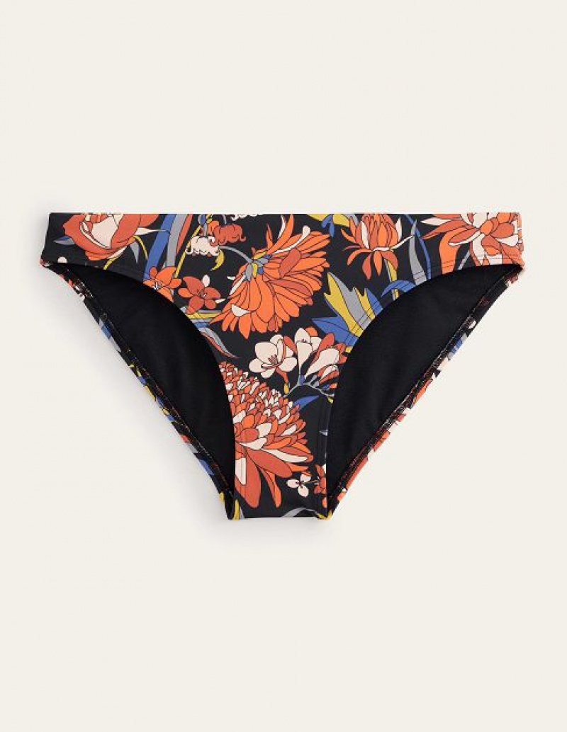 Black Women's Boden Classic Bikini Bottoms | 61472RIQE