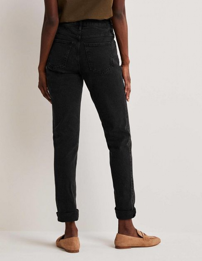 Black Women's Boden Girlfriend Jeans | 45218USXW