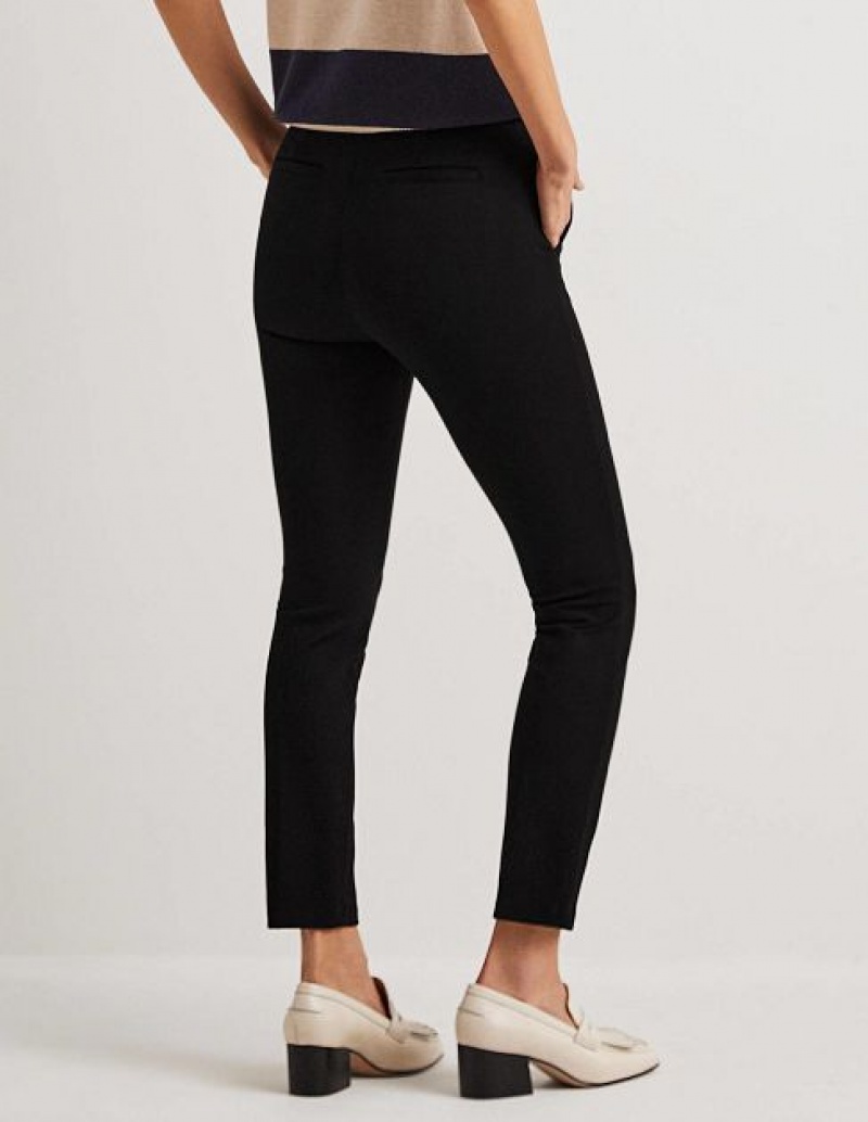 Black Women's Boden Hampshire 7/8 Pants | 26153DFKS