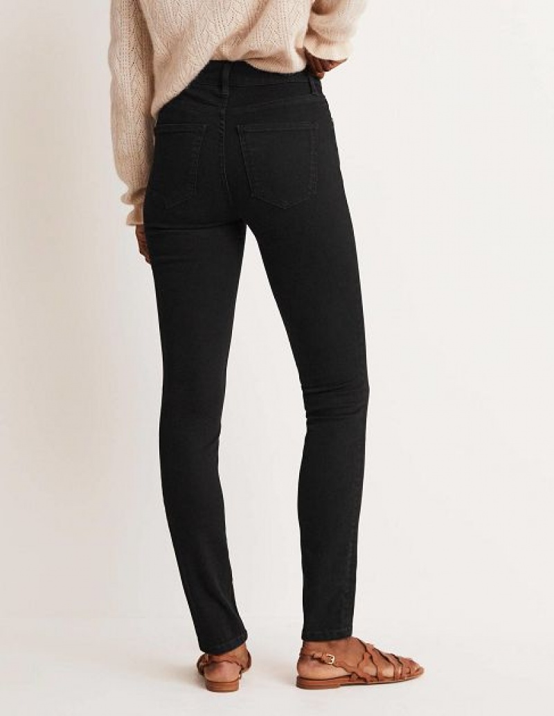 Black Women's Boden Skinny Jeans | 96275ICUZ