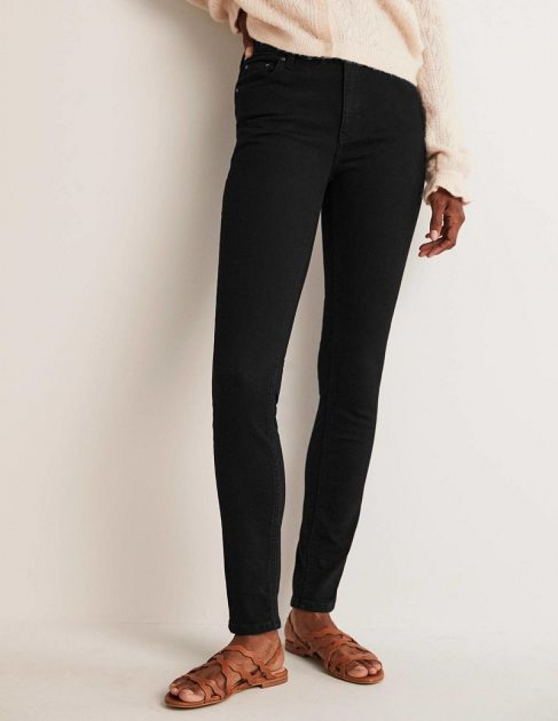 Black Women's Boden Skinny Jeans | 96275ICUZ