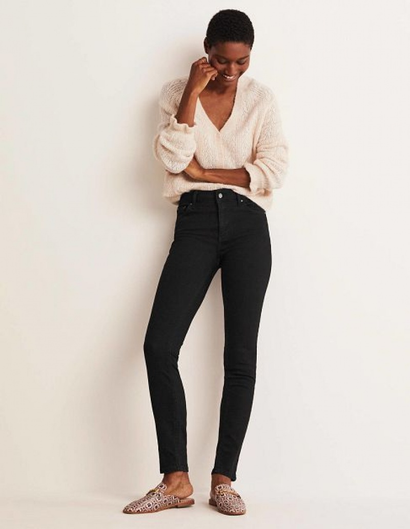 Black Women\'s Boden Skinny Jeans | 96275ICUZ