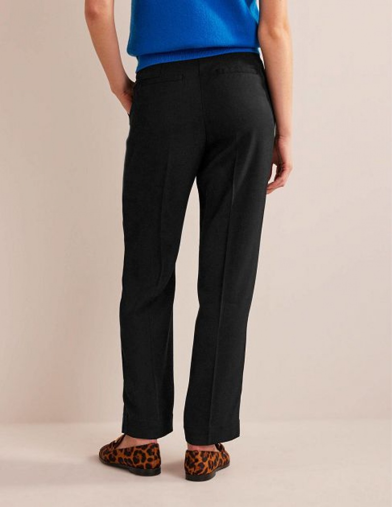 Black Women's Boden Tailored Tapered Pants | 58460NDEX