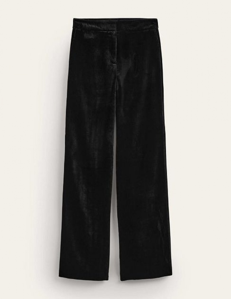 Black Women's Boden Westbourne Velvet Pants | 30569YXRV