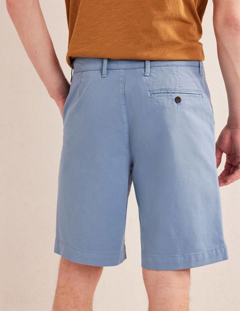 Blue Men's Boden Laundered Chino Shorts | 39142BHTS