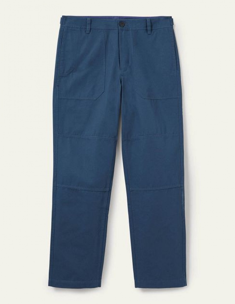 Blue Men's Boden Utility Pants | 27604IJHM