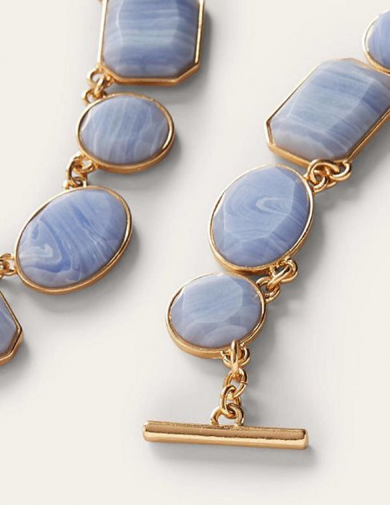 Blue Women's Boden Chunky Semi-precious Necklace | 32895DRZK