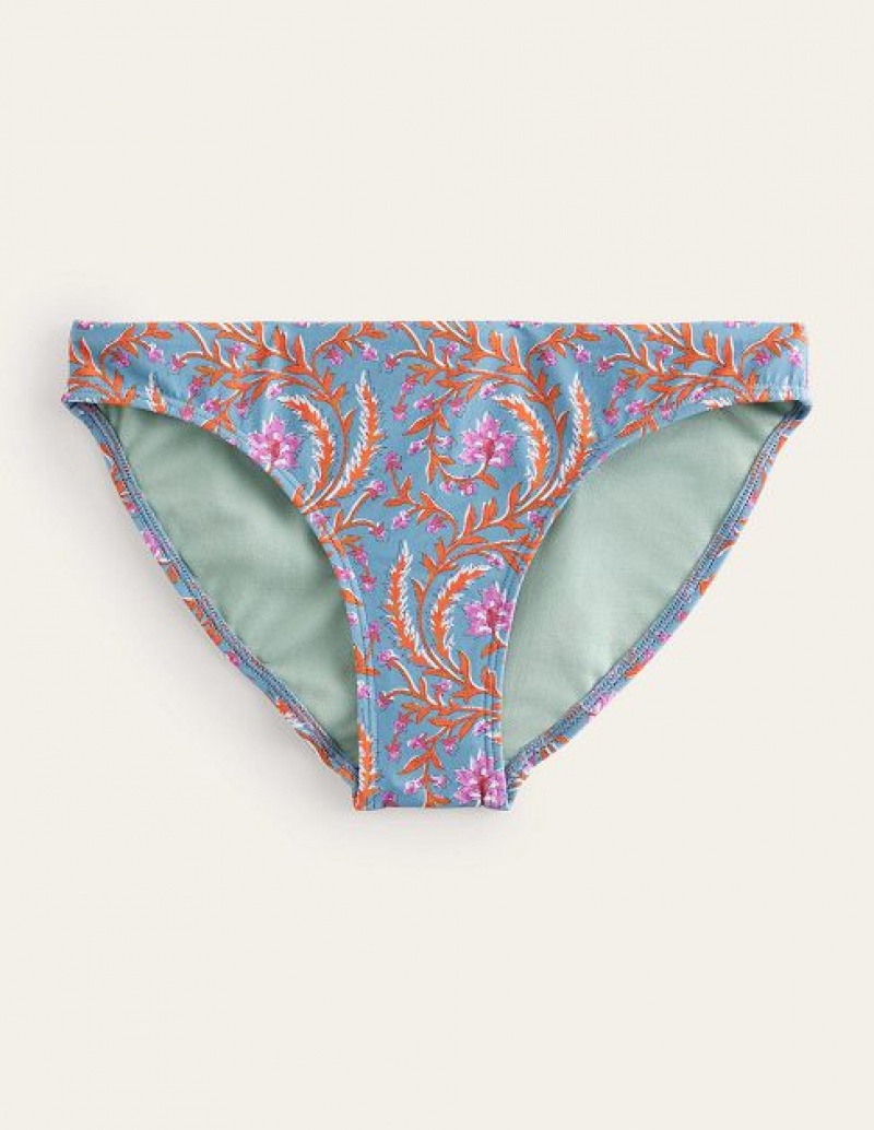 Blue Women's Boden Classic Bikini Bottoms | 07921EOBU