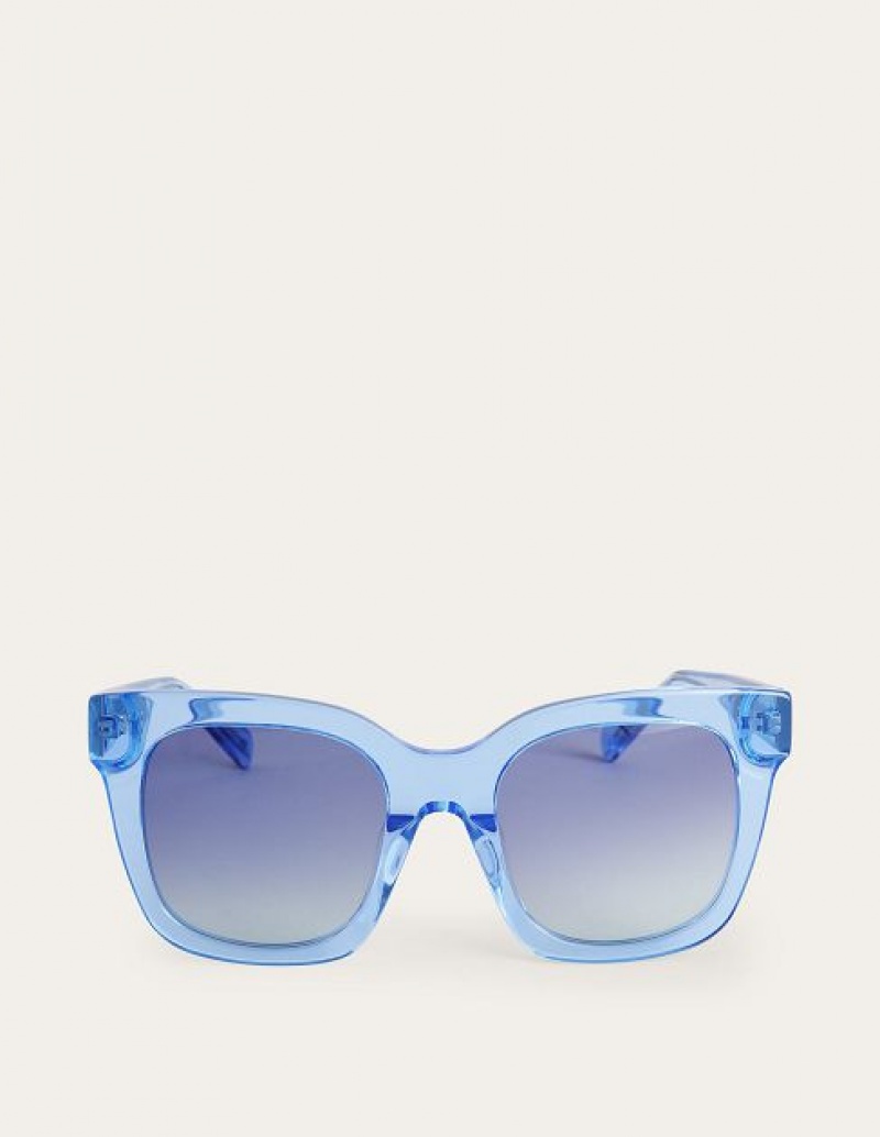 Blue Women's Boden Colour Pop Acetate Sunglasses | 98723RPSD