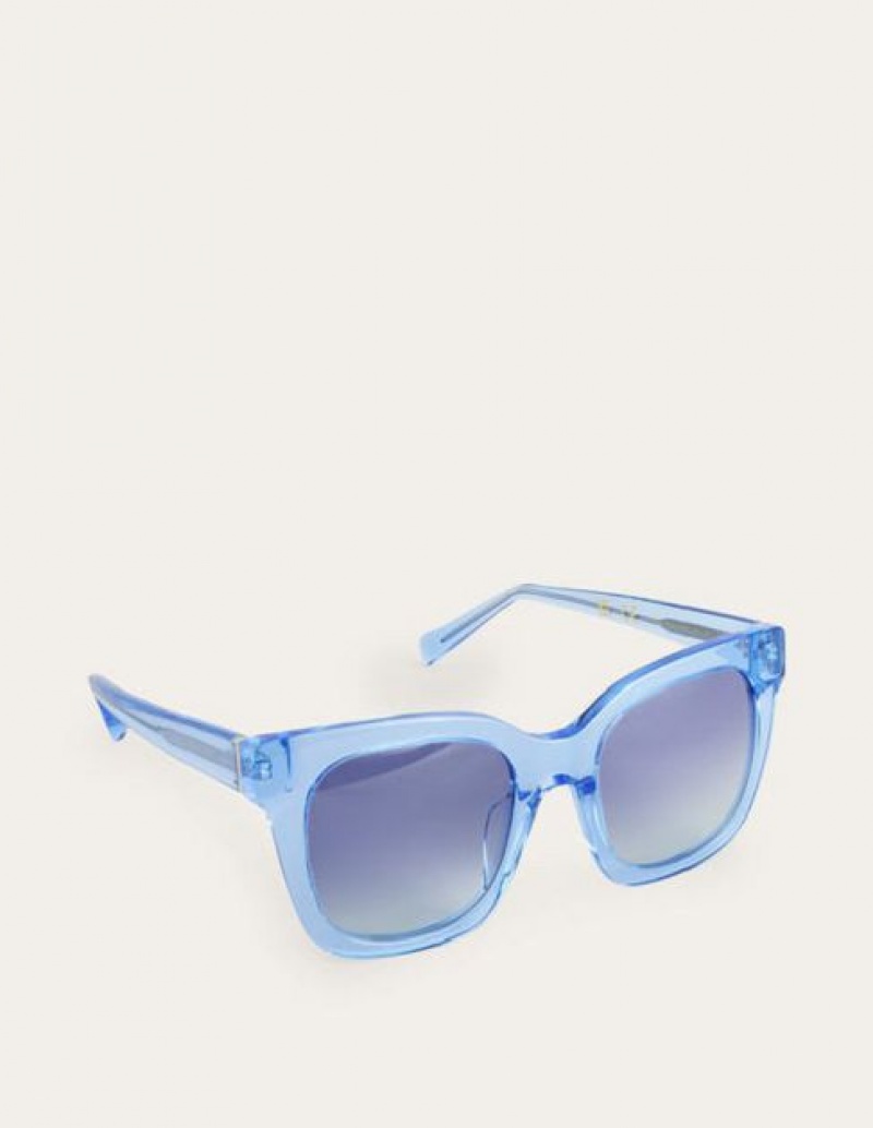 Blue Women's Boden Colour Pop Acetate Sunglasses | 98723RPSD