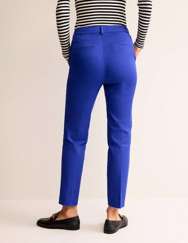 Blue Women's Boden Highgate Bi-stretch Pants | 52478DNYG