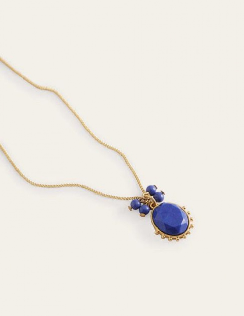 Blue Women's Boden Pendant Necklace | 26178ZEST