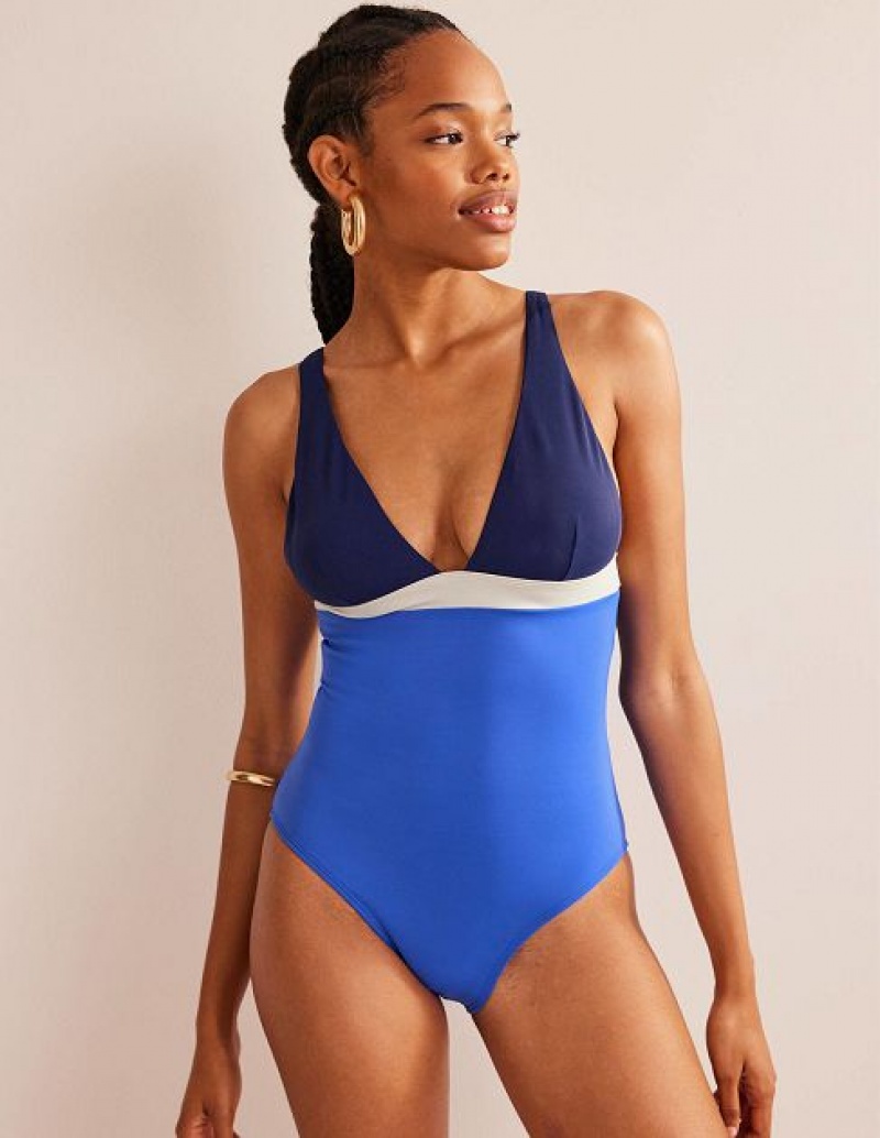 Blue Women\'s Boden Underband Swimsuits | 72904YLKC