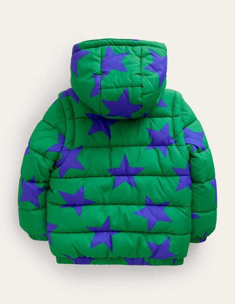 Deep Green Kids' Boden 2-in-1 Padded Coats | 12084VOZR