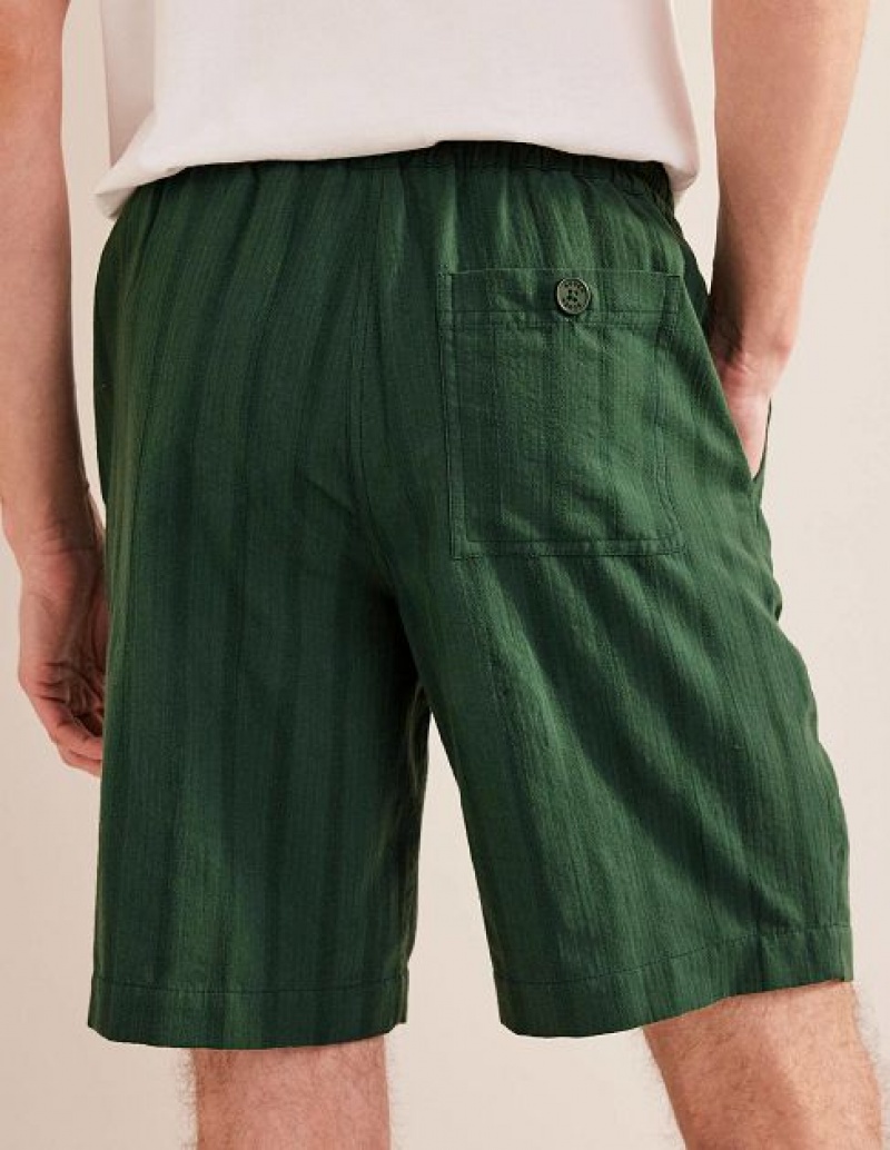 Green Men's Boden Patterned Shorts | 75923JFNG