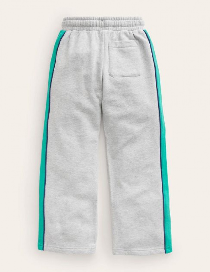 Grey Kids' Boden Straight Leg Joggers | 97082CVMQ