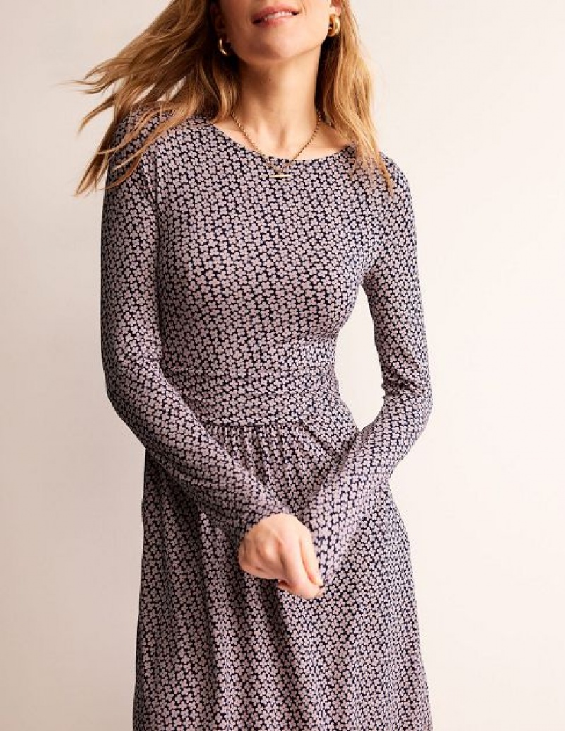 Grey Women's Boden Abigail Jersey Dress | 21065GXAZ