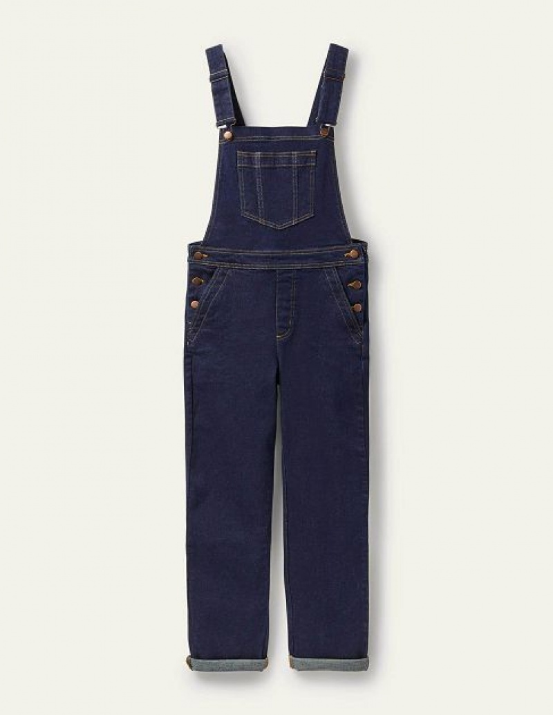 Indigo Women's Boden Girlfriend Dungarees Pants | 59361HKMR