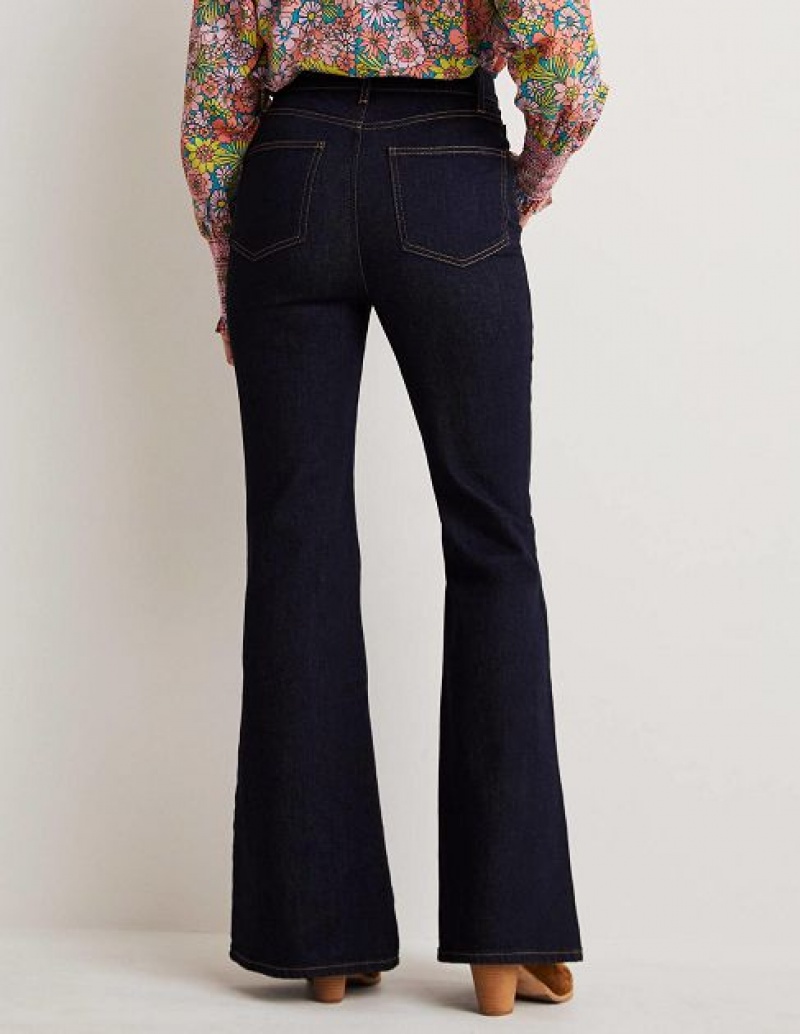 Indigo Women's Boden High Waist Smart Flare Jeans | 32167MTWK