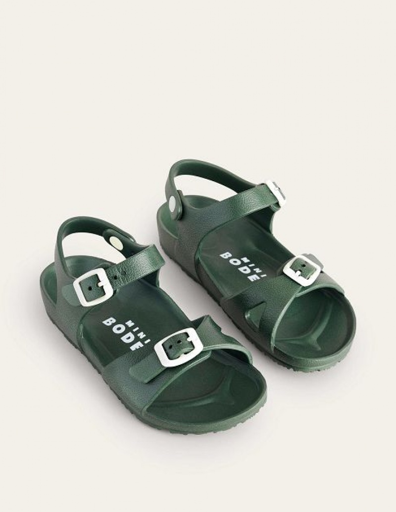 Khaki Kids' Boden Waterproof Sandals | 45320NZBW