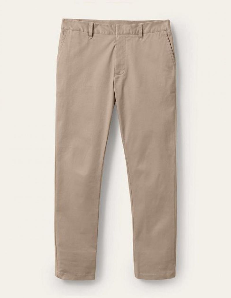 Khaki Men's Boden Original Slim Leg Chinos Pants | 03128QXGN