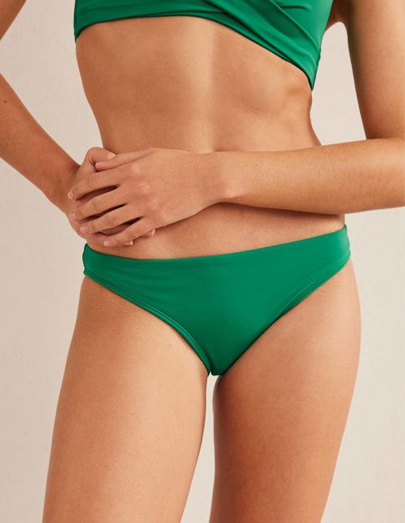 Light Green Women's Boden Classic Bikini Bottoms | 19246JAUR