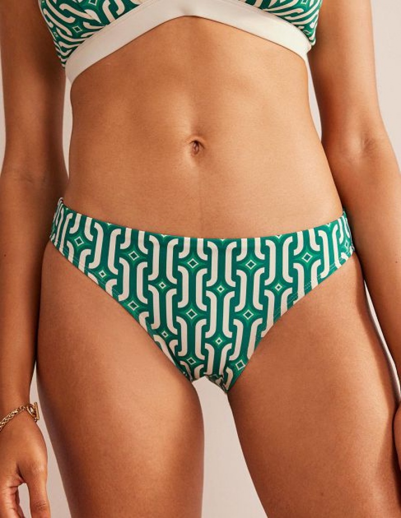 Light Turquoise / Azure Women's Boden Classic Bikini Bottoms | 63925GWHZ