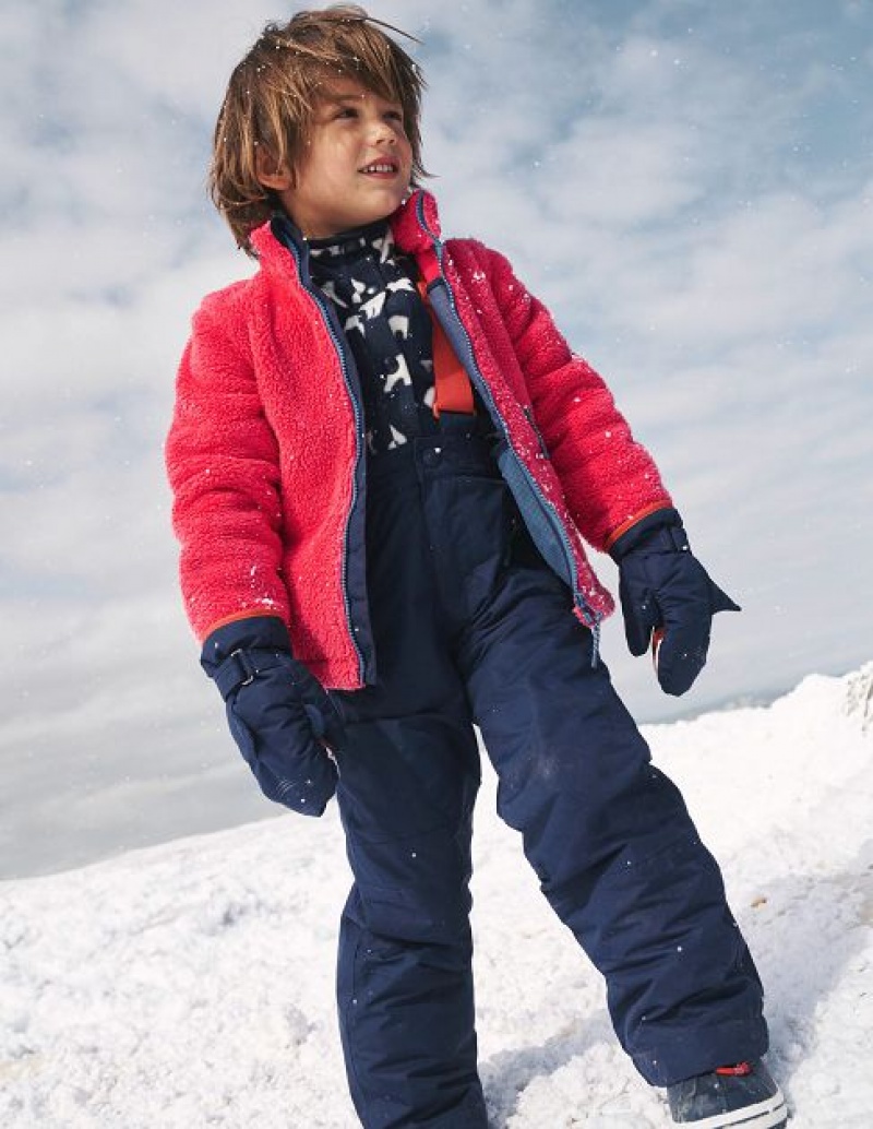 Navy Kids\' Boden All-weather Waterproof Pants | 67380PXDK