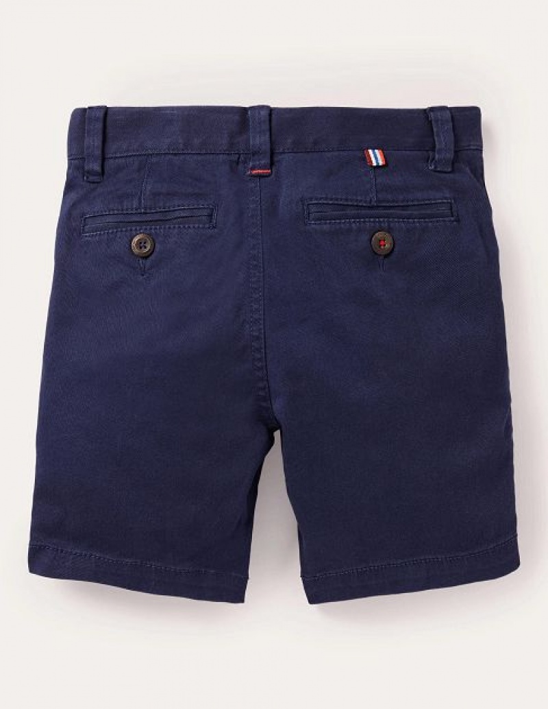 Navy Kids' Boden Chino Shorts | 12974FJAM