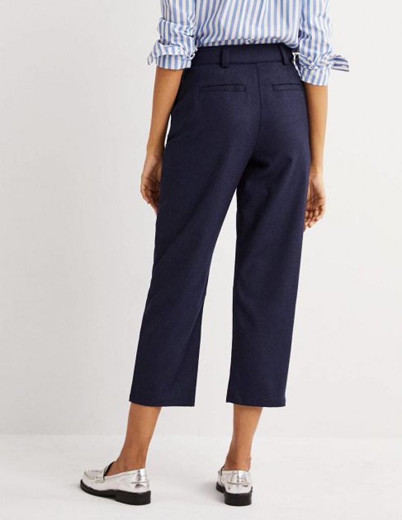 Navy Women's Boden High Rise Balloon Leg Pants | 78145XWHY