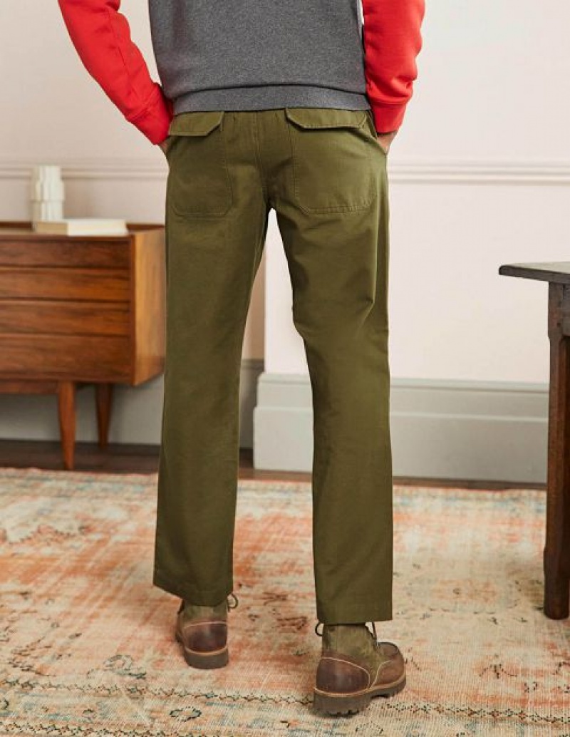 Olive Men's Boden Utility Pants | 98125ZNEF